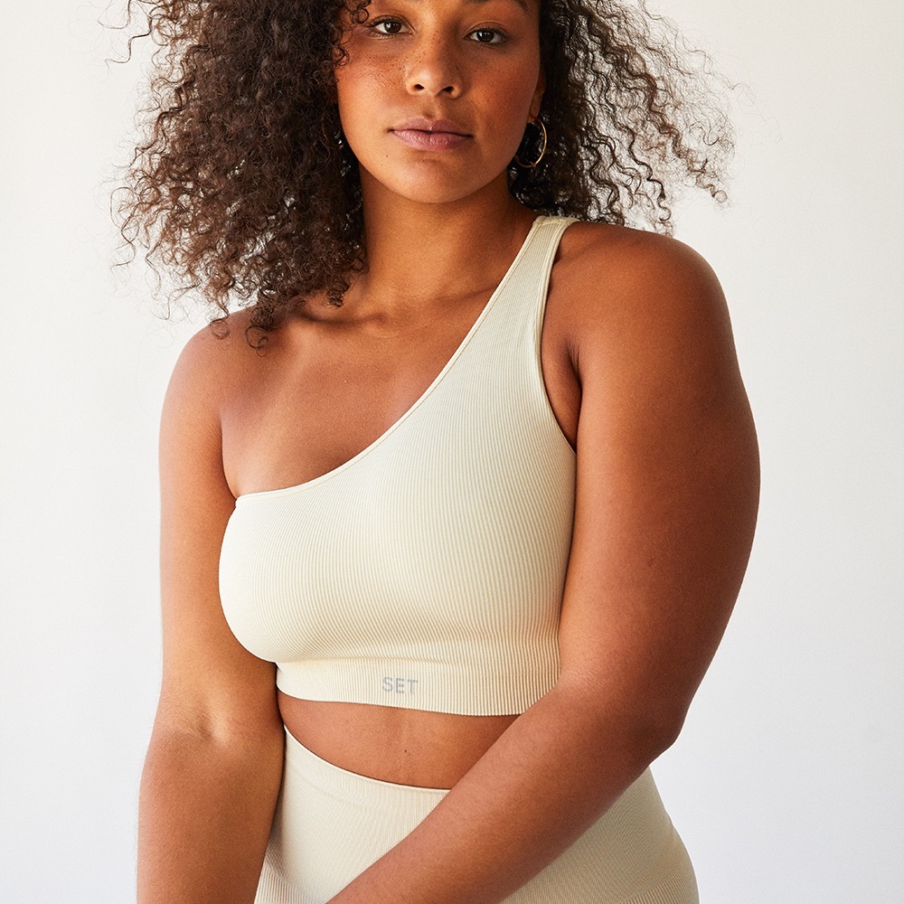 Set Active SCULPTFLEX™ RIBBED ONE SHOULDER Size S